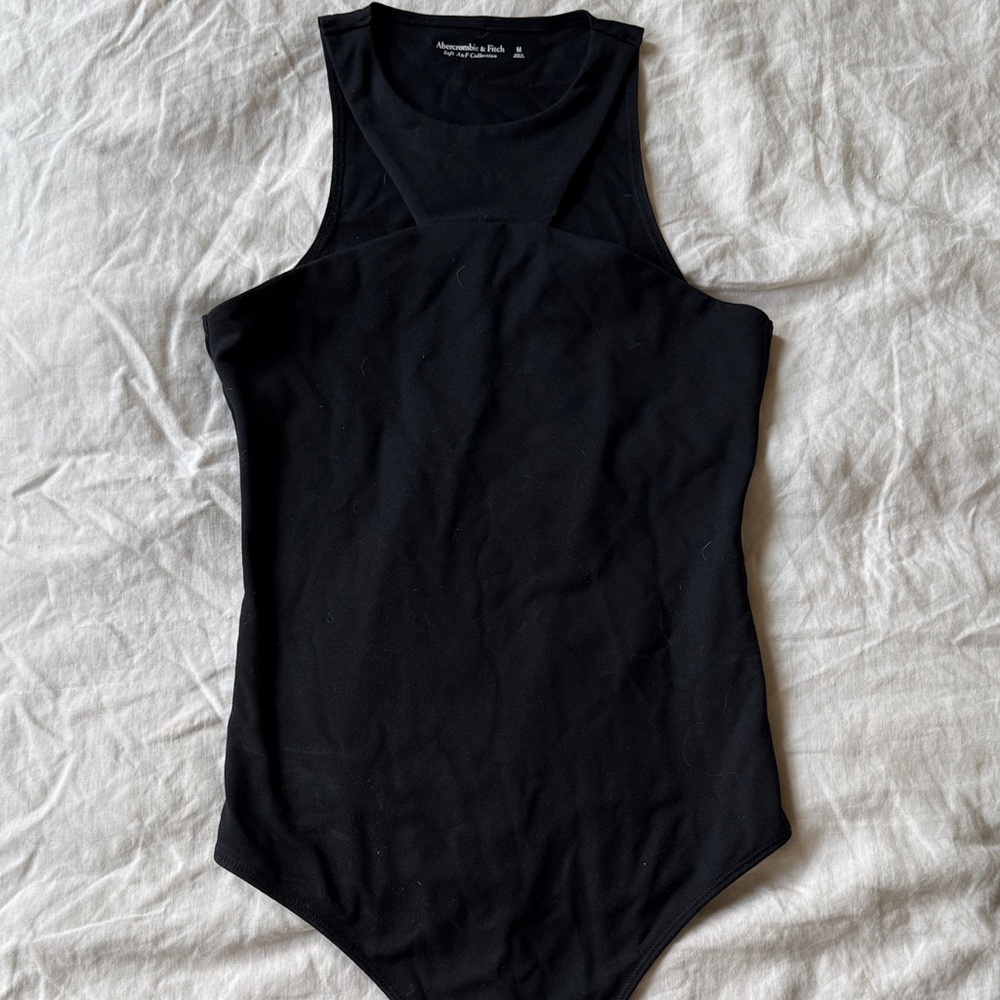 Abercrombie black Bodysuit tank